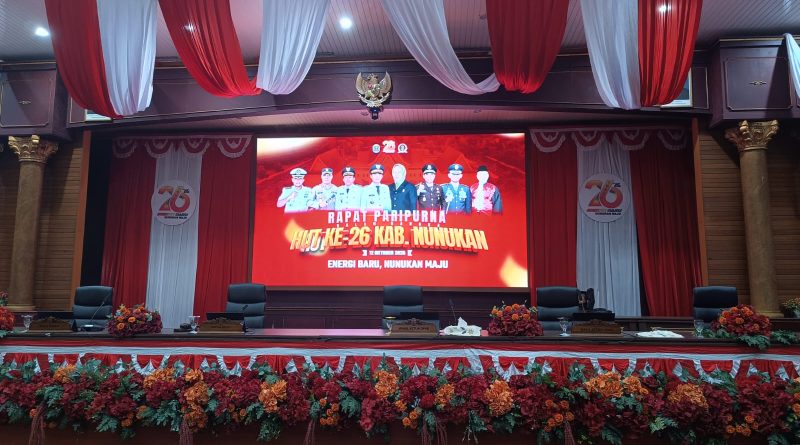 HUT Kabupaten Nunukan Ke-26 Tahun 2025 Di Paripurnakan Besok