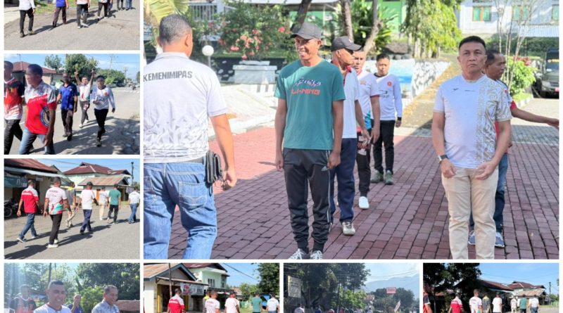 JALAN PAGI SEHAT: MENJALIN KEBERSAMAAN, MENUMBUHKAN SEMANGAT PENGABDIAN