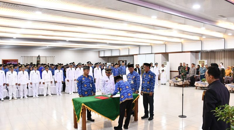 Bupati Nunukan Lantik 208 Pejabat, Tegaskan Sistem Merit dan Evaluasi Kinerja 6 Bulan
