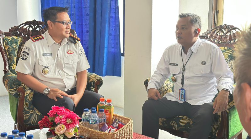 “Tingkatkan Sinergitas, Keberlanjutan Berantas Narkoba di Lapas, Kalapas Nunukan Sambangi Badan Narkotika Nasional Kab. nunukan”