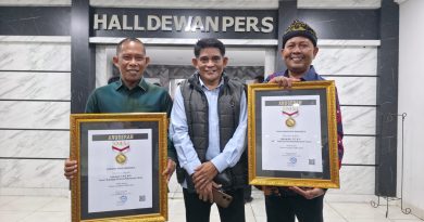 Bupati Bulungan Raih Anugerah Sahabat Pers Indonesia 2026 dari SMSI