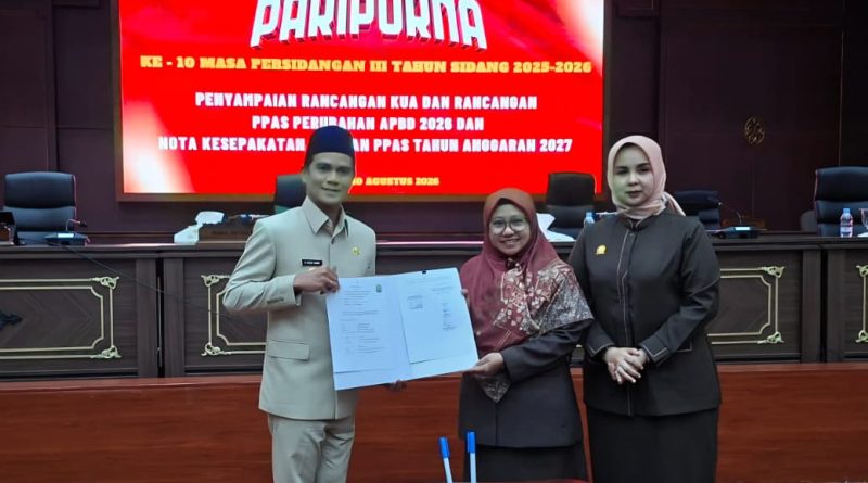 KUA-PPAS Perubahan APBD 2026 Nunukan Disepakati, Jadi Dasar Penyusunan Perubahan APBD