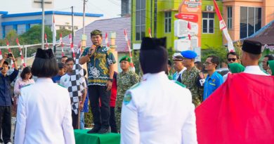 Kirab Merah Putih 2.026 Meter Semarakkan Peringatan Kemerdekaan di Kaltara