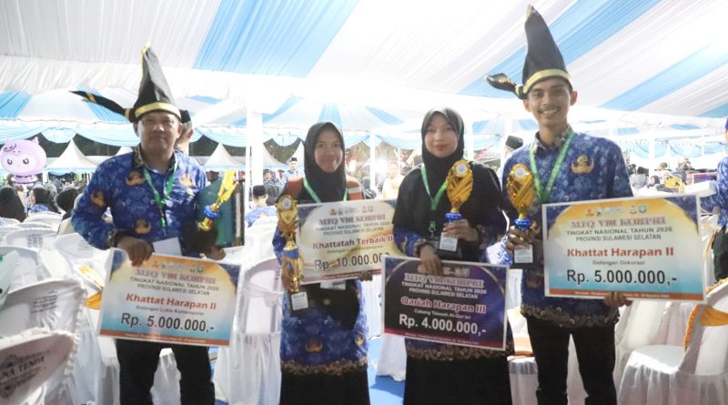 Kaltara Raih Empat Penghargaan pada MTQ VIII KORPRI Nasional 2026