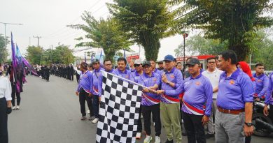 Ribuan Warga Ikuti Jalan Sehat, Gubernur Ajak Jaga Kerukunan Kaltara