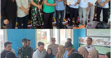 Bupati Nunukan Serahkan Bantuan Kepada Para Korban Bencana Alam di Kecamatan Sebuku