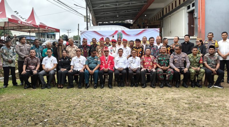 Perdamaian Adat Dayak dan Etnis Timor Teguhkan Persaudaraan di Kabupaten Nunukan