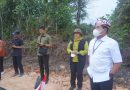 Gubernur Tinjau Penanganan Karhutla di KM 12 Desa Gunung Sari