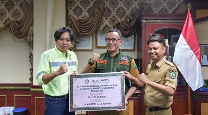 Dukung Penanganan Karhutla, PT SAGO Salurkan Bantuan Rp 200 Juta untuk BPBD Nunukan