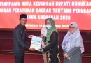 Bupati Nunukan Sampaikan Nota Keuangan Rancangan Peraturan Daerah Tentang Perubahan APBD TA. 2026
