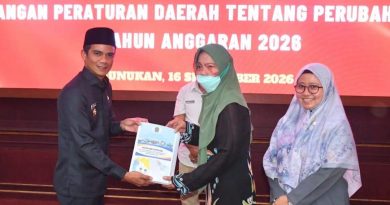 Bupati Nunukan Sampaikan Nota Keuangan Rancangan Peraturan Daerah Tentang Perubahan APBD TA. 2026