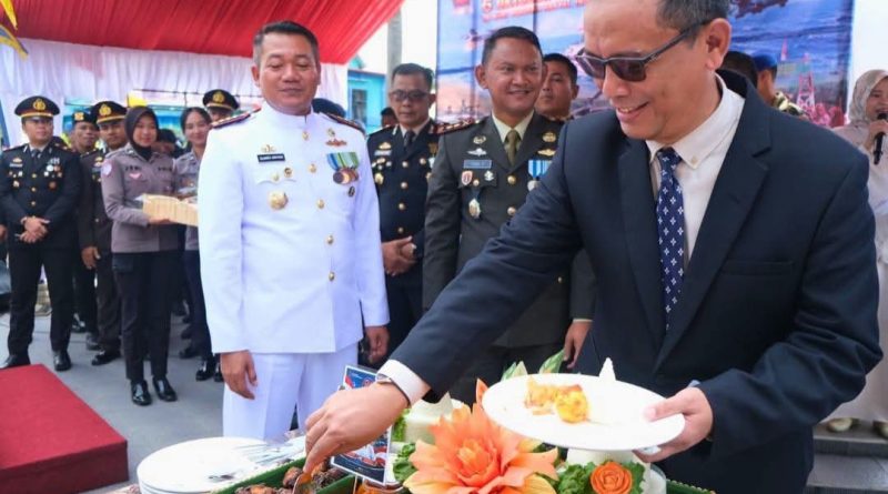 Hikmat dan Meriah, Upacara HUT TNI yang Ke 81 Digelar di Alun Alun Kota Nunukan