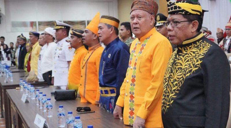 HUT ke-27 Kabupaten Nunukan, Rapat Paripurna DPRD Tampilkan Keberagaman Budaya Nusantara